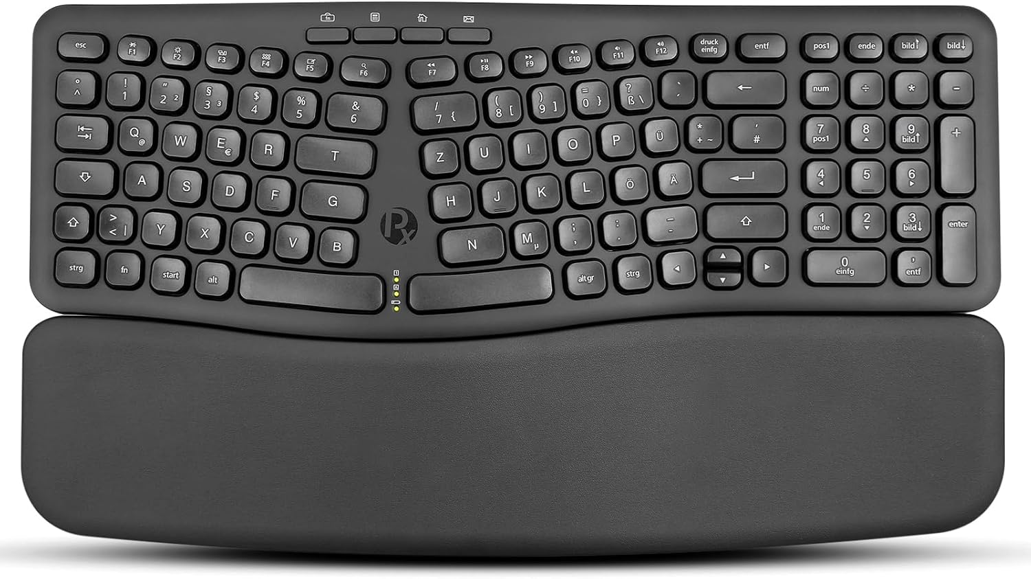 Bezprzewodowa ergonomiczna klawiatura Perixx PERIBOARD-636DE, DE QWERTZ