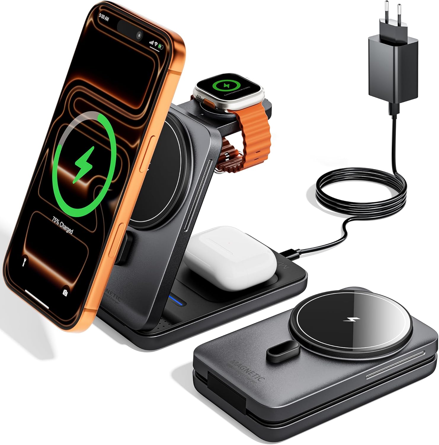 KPON Magsafe stacja ładująca do Apple Watch i iPhone'a