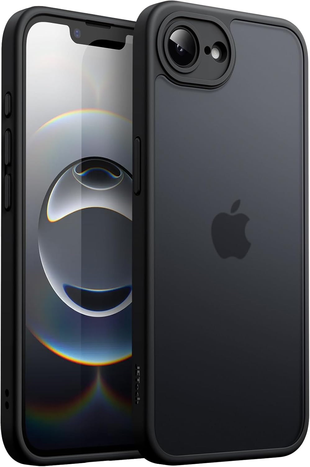 JETech Matowe Etui dla iPhone - Ochrona Przed Upadkiem Klasy Wojskowej
