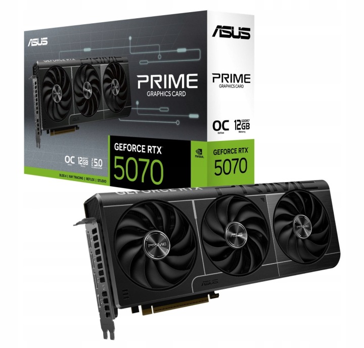 Karta graficzna Asus GeForce RTX 5070 Prime OC 12 GB