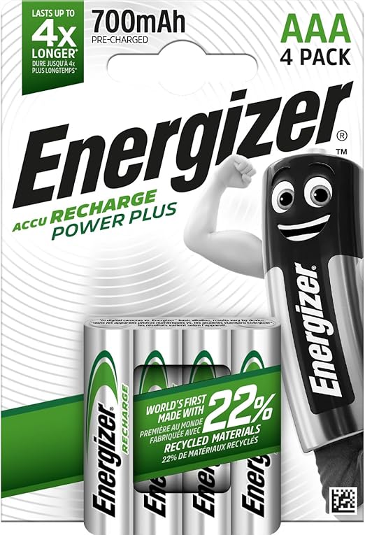 Energizer Power Plus NH12 700 BP4 Pre-Ch Akumulatory 4szt