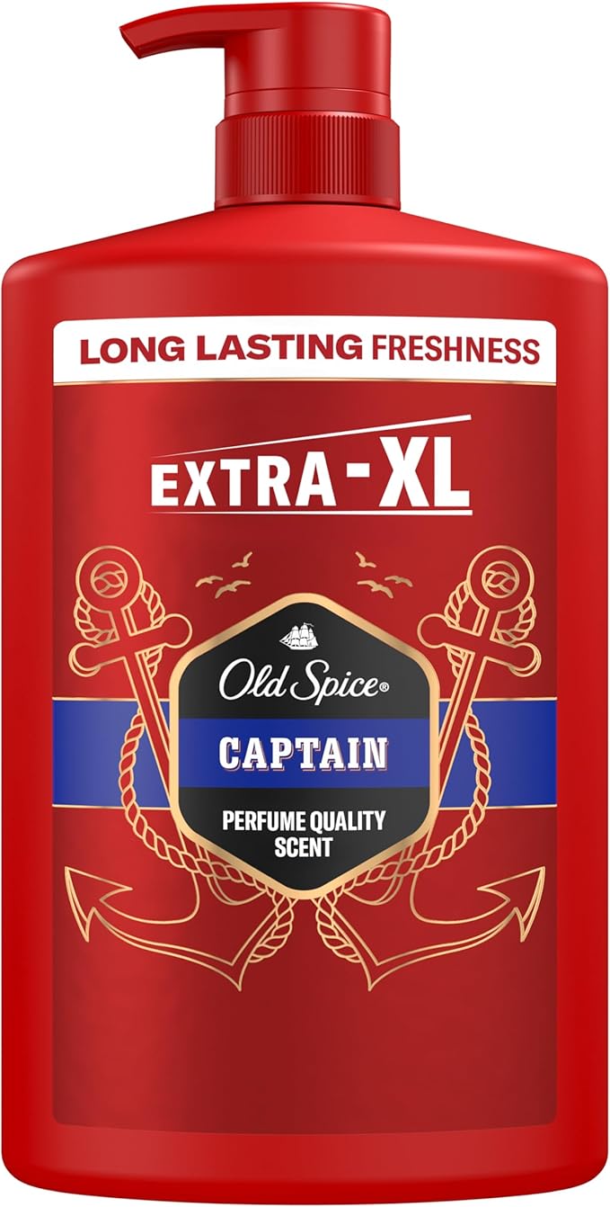 Old Spice Captain Żel pod prysznic i szampon dla mężczyzn 1000ml