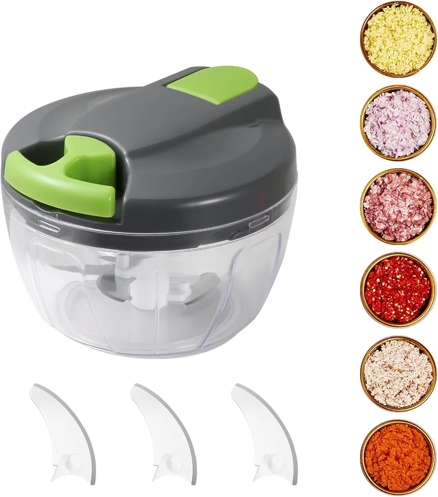 FHISKUNYU domowy wielofunkcyjny ręczny siekacz do warzyw