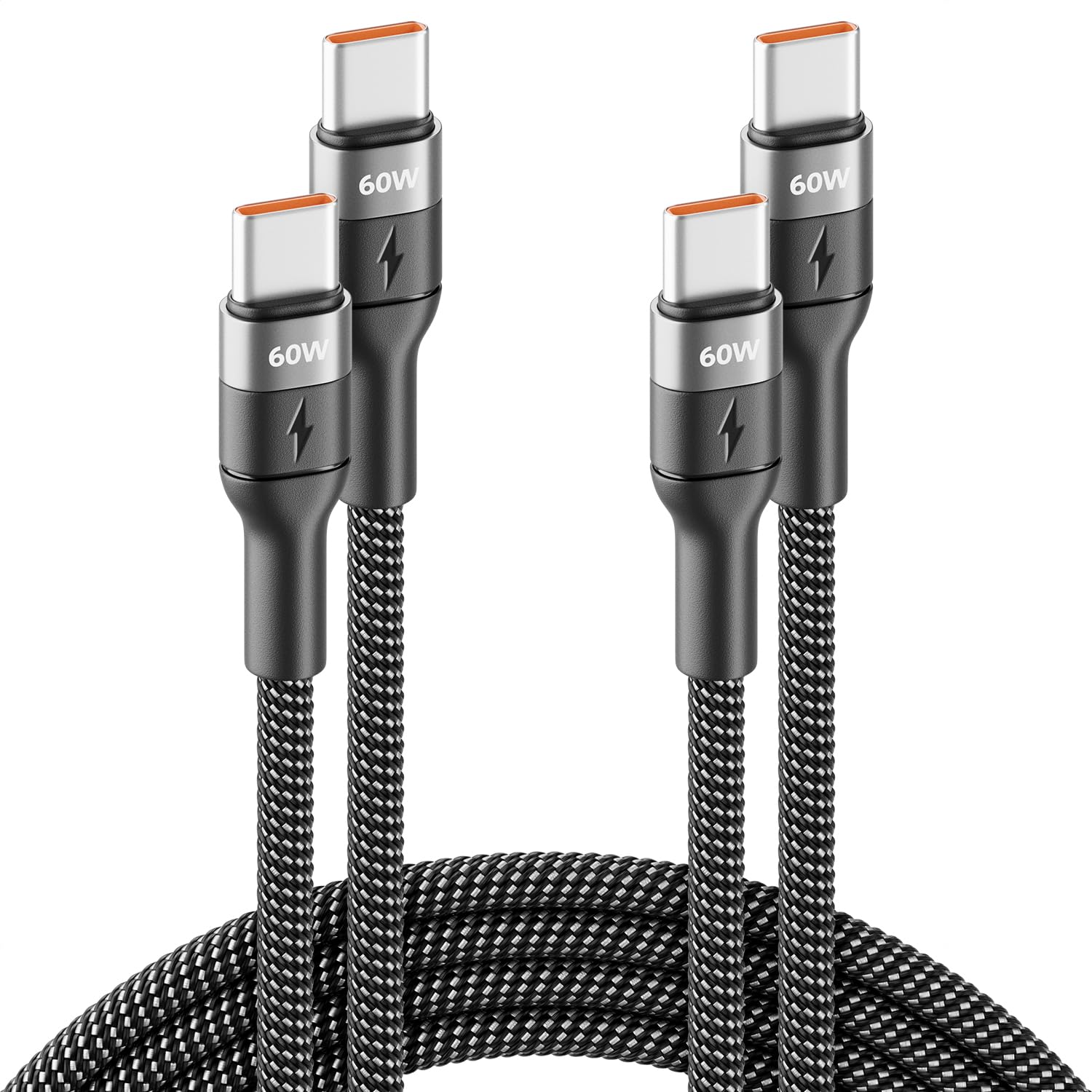 deleyCON 2x 2m Kabel ładujący USB-C PD 3.0 PPS
