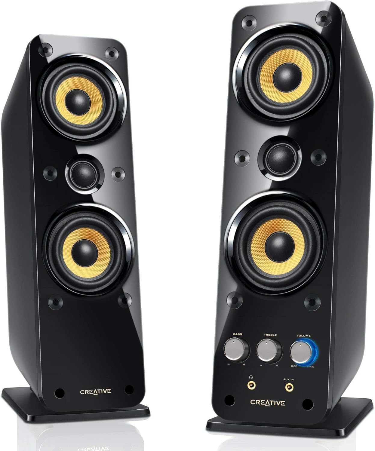 Głośniki komputerowe Creative GigaWorks T40 Series II 51MF1615AA000, 32 W, Czarny, 2 Sztuki