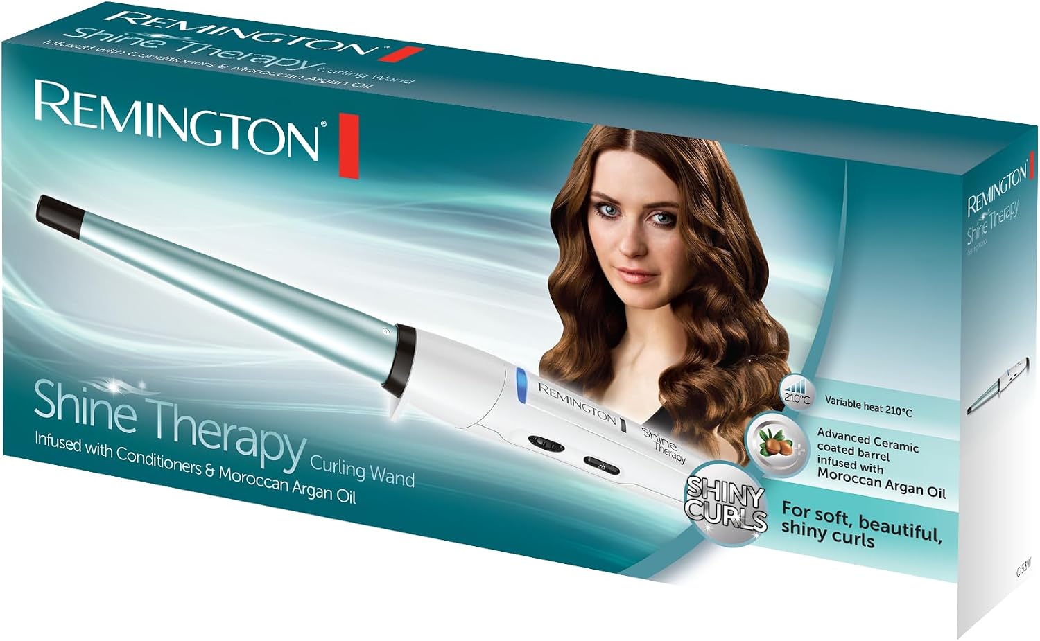 Remington Lokówka do włosów 13-25 mm, regulacja temp. do 210°C, szybkie nagrzewanie