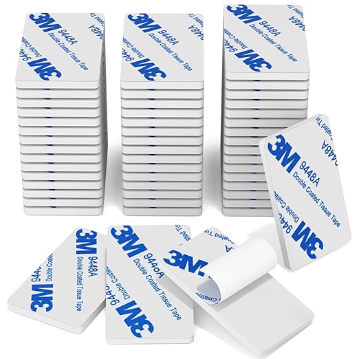 HOMMAND Podkładki Samoprzylepne 3M, 50 Szt Dwustronna Taśma Klejąca Pianka