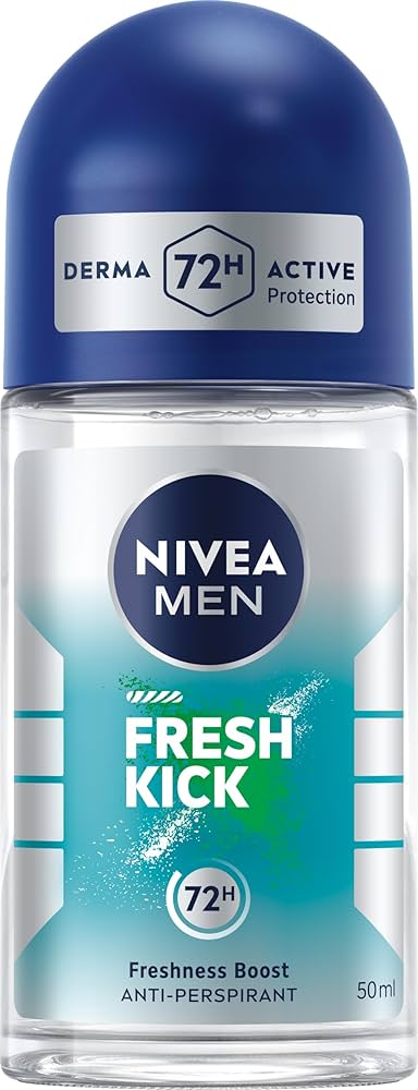 NIVEA MEN Fresh Kick 48 H Antyperspirant w kulce dla mężczyzn 50 ml