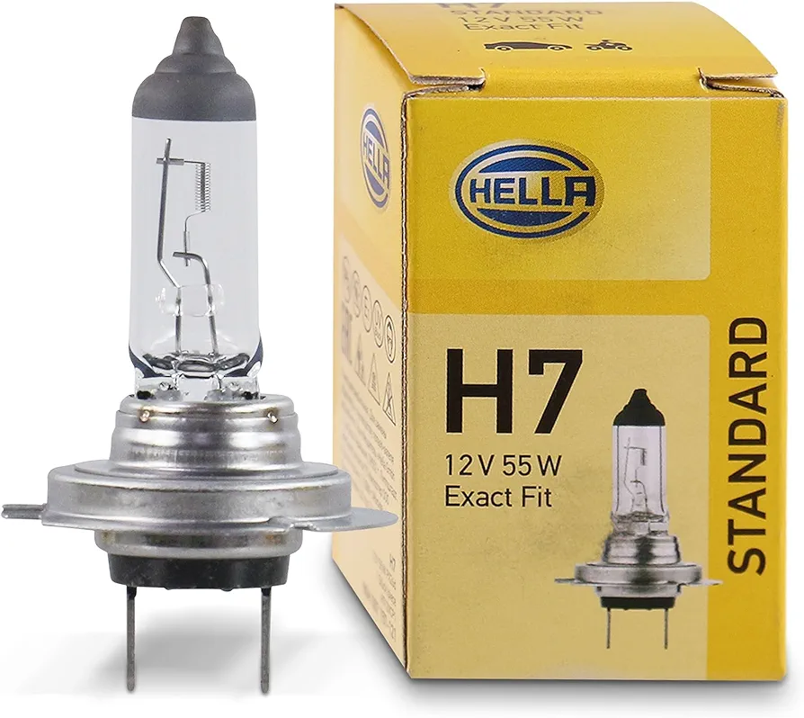 HELLA 8GH 007 157-121 Halogen Żarówka - H7 - Standard - 12V - 55W