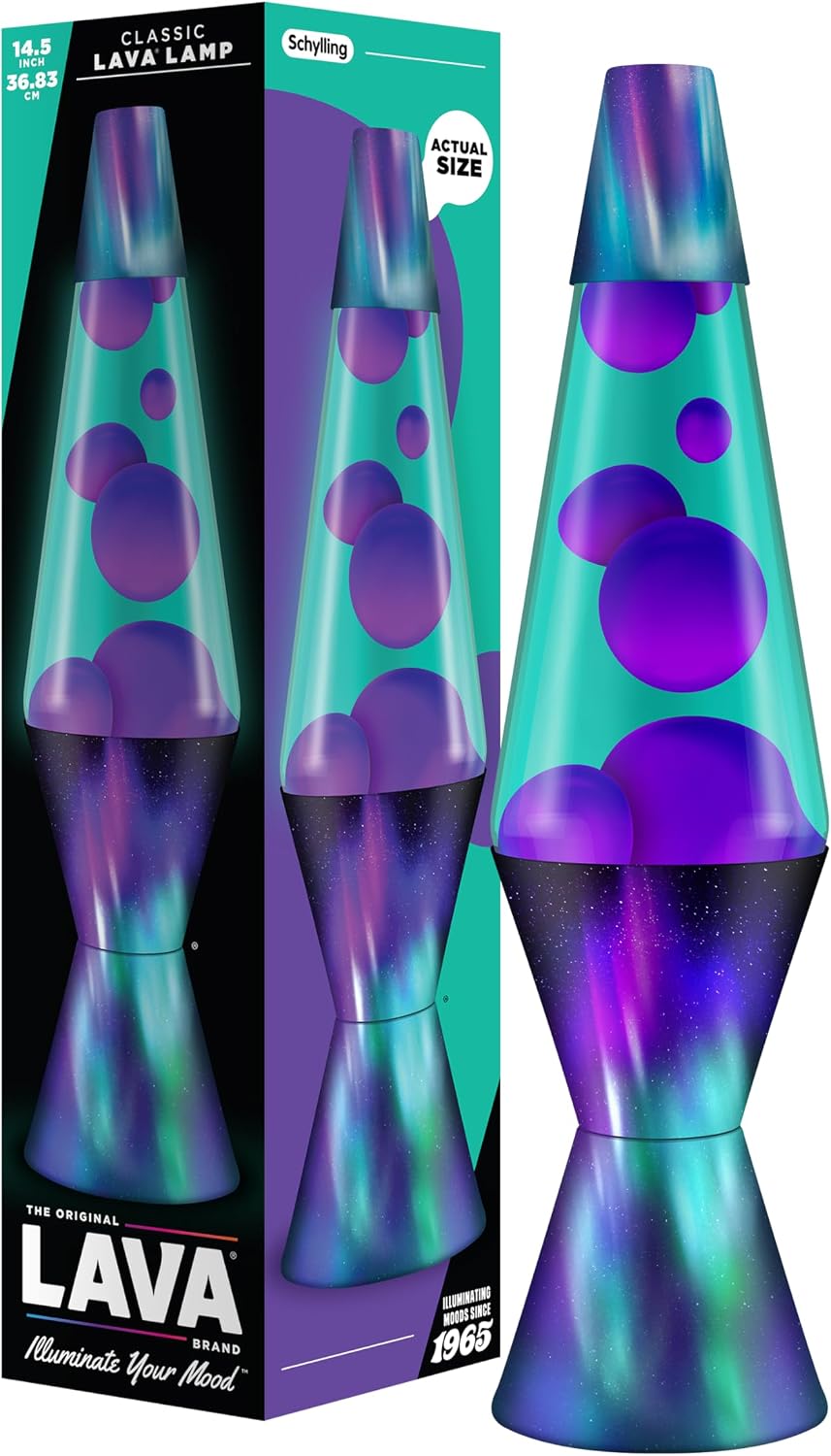 LAVA® - Lampa Lava zorza polarna 2047 fioletowy wosk