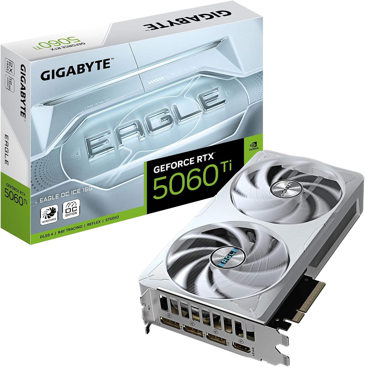 Karta graficzna Gigabyte GeForce RTX 5060 Ti EAGLE OC ICE 16G