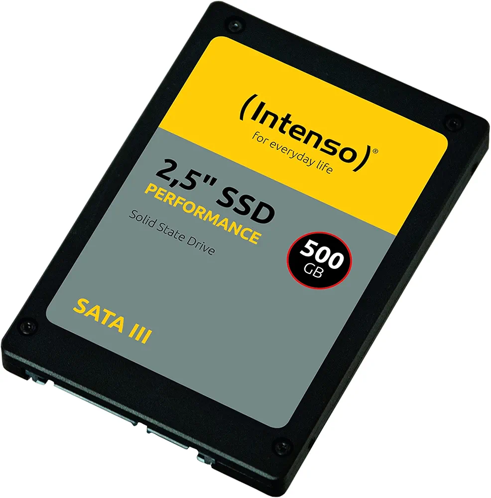 Intenso Wewnętrzny dysk SSD SATA III Performance 2,5", 500 GB, 550 MB/s