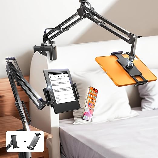 LISEN Uchwyt na tablet iPada do mocowania do łóżka