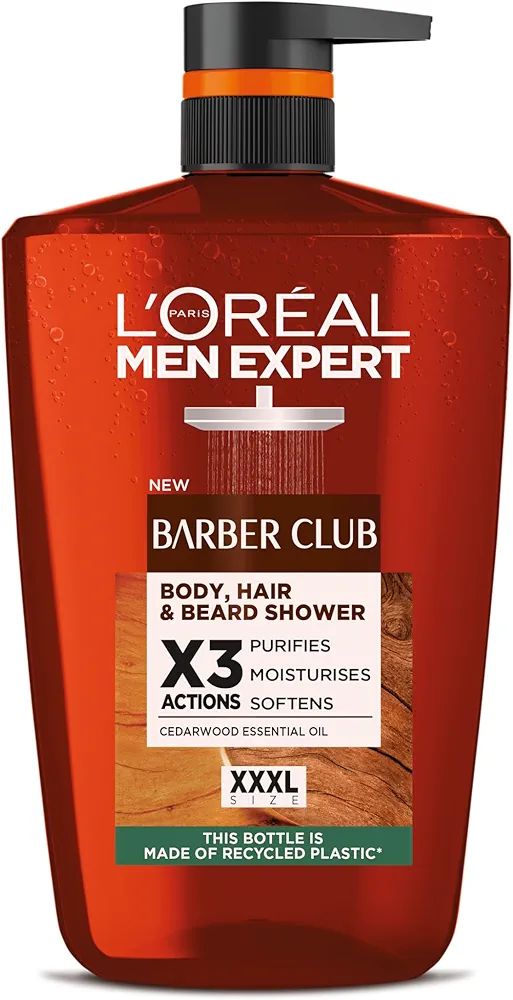 L'Oréal Paris Men Expert Barber Club 5w1 żel pod prysznic 1L