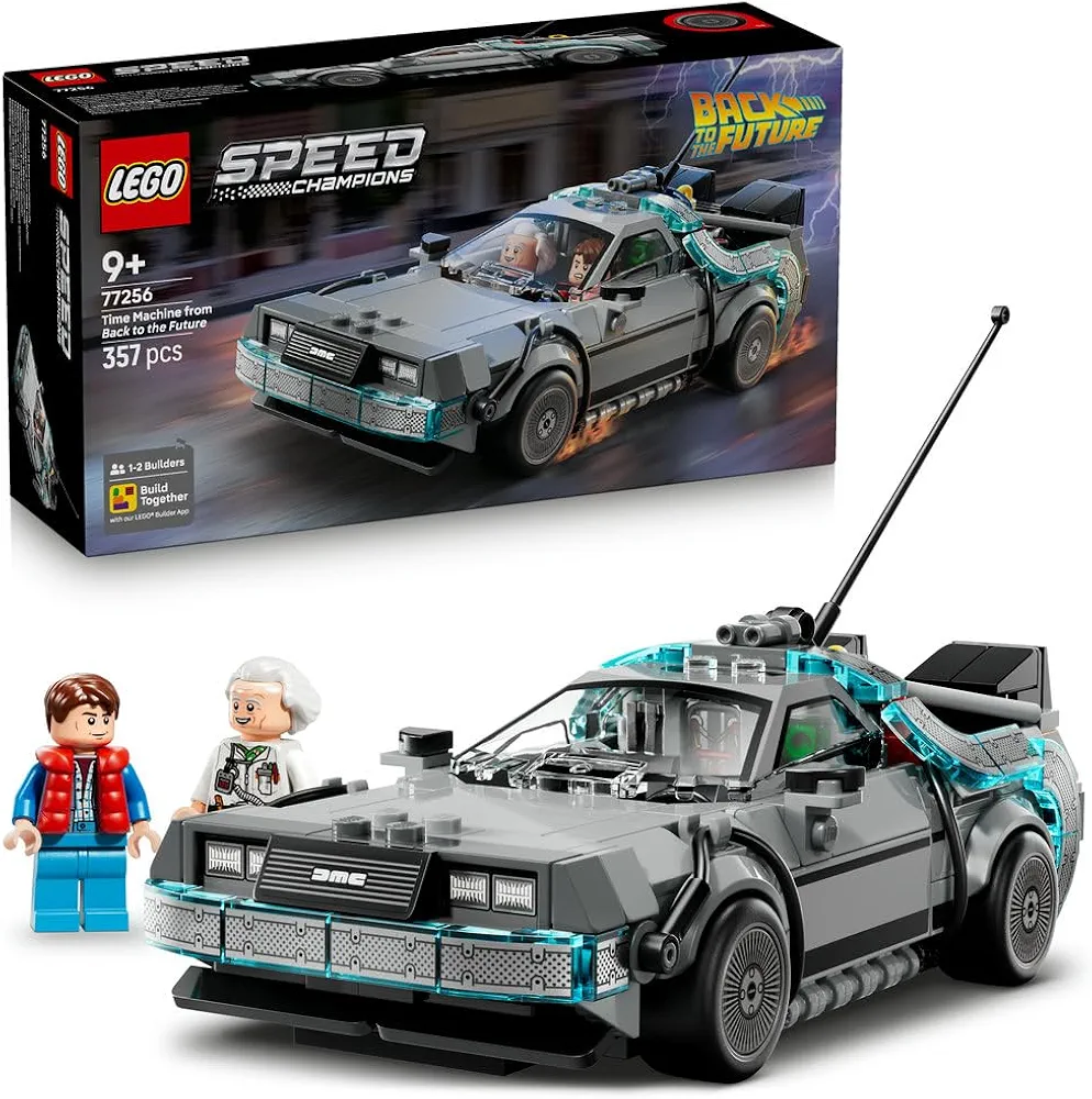 LEGO Speed Champions Wehikuł czasu z Powrotu do przyszłości, 77256