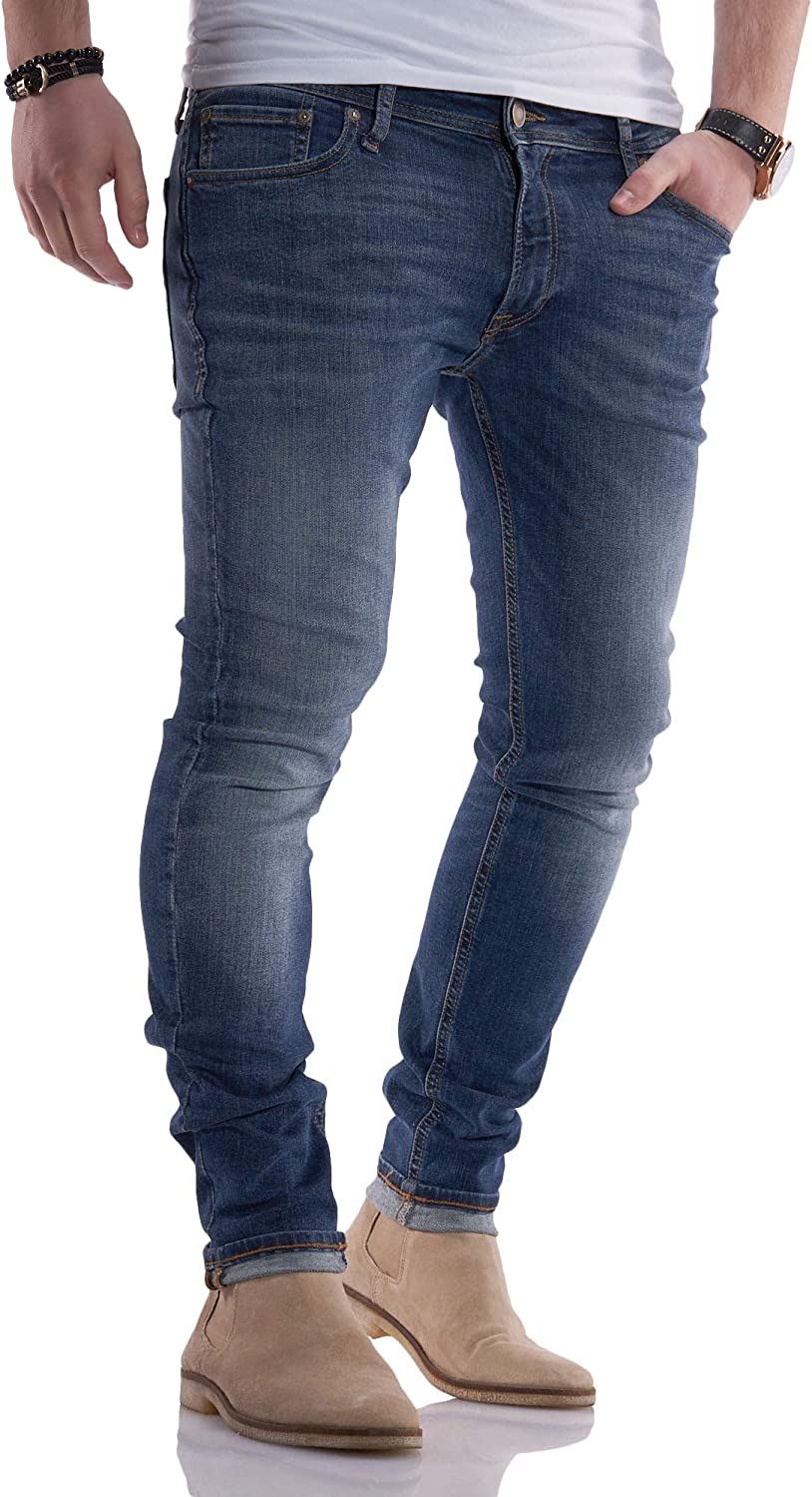 Męskie jeansy Jack&Jones - skinny fit - 2 kolory, wszystkie rozmiary