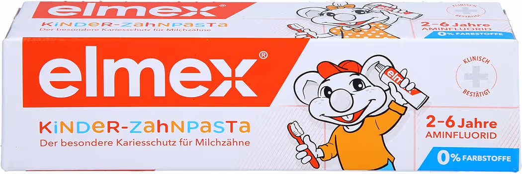 Elmex Pasta do Zębów dla Dzieci, 2-6 lat, 50 ml