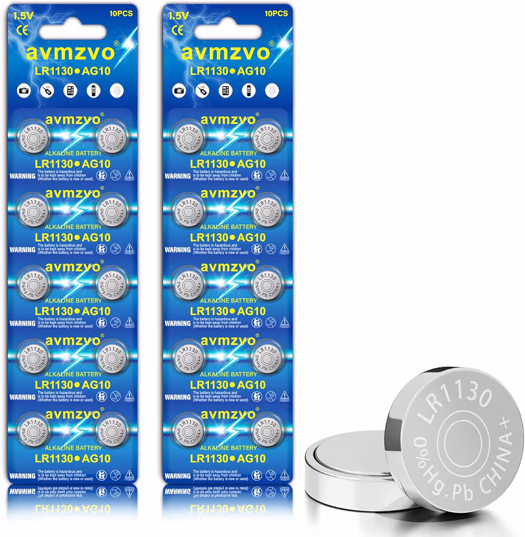 Baterie guzikowe LR1130. 20 sztuk.