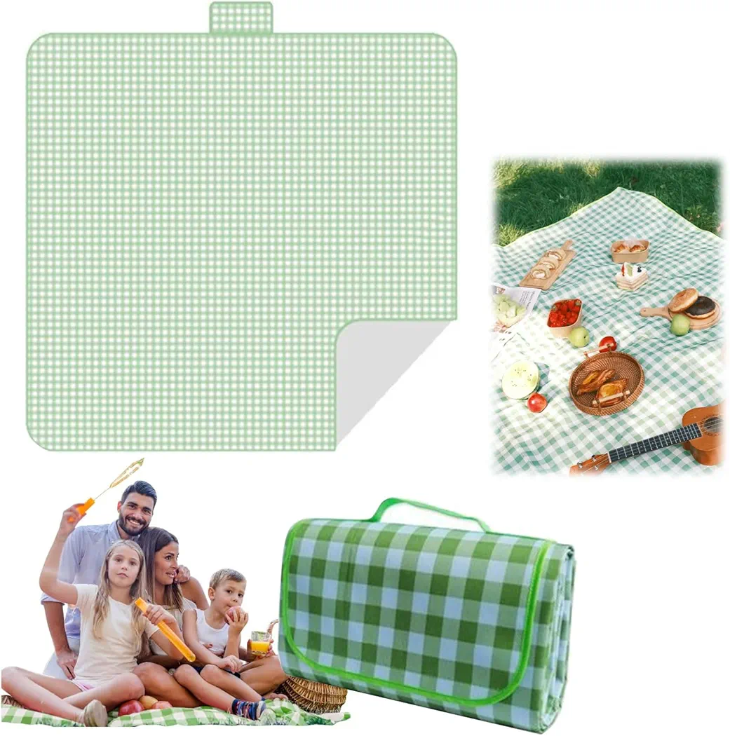 Wodoodporny koc piknikowy, 200 x 200 cm
