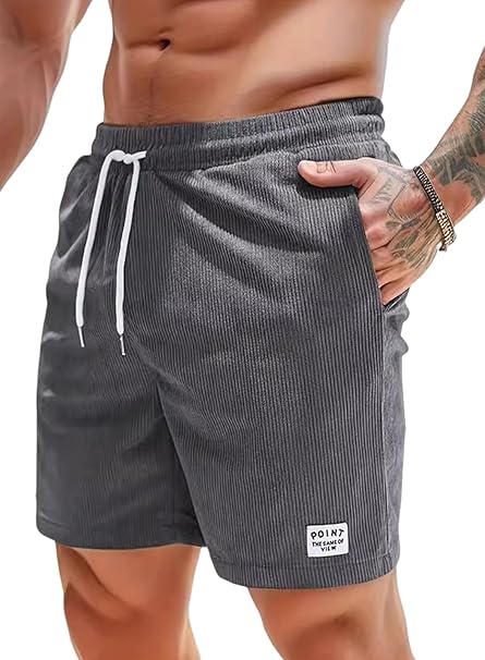 Męskie bawełniane spodenki sportowe Vorvowry (rozm. S, M, XL, XXL)