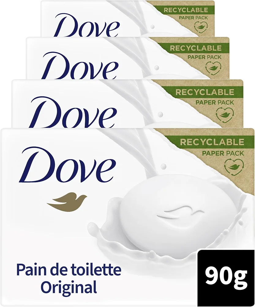 Dove Oryginalne mydło opakowanie 4x90g