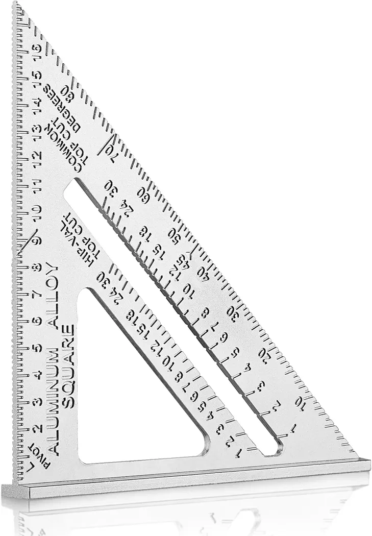 WORKPRO Aluminiowy kątownik stolarski 180mm