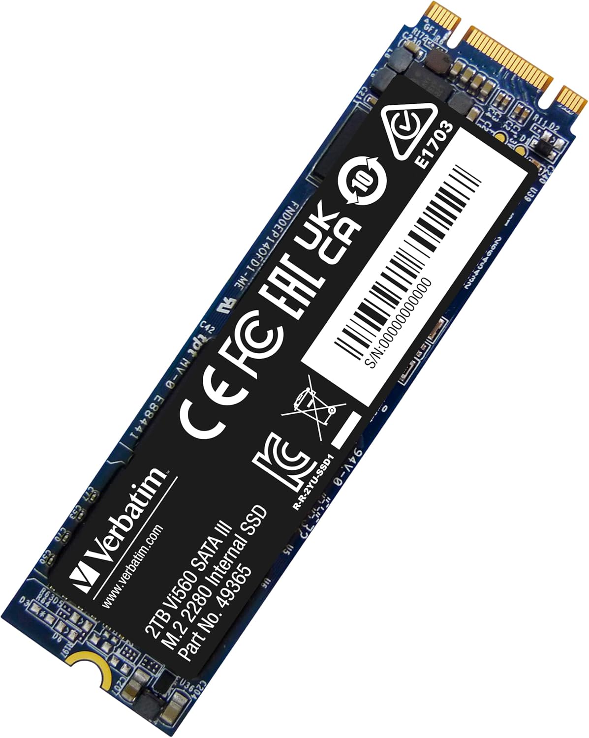 Verbatim Vi560 S3 dysk SSD 2 TB SATA III M.2 2280 i 3D NAND