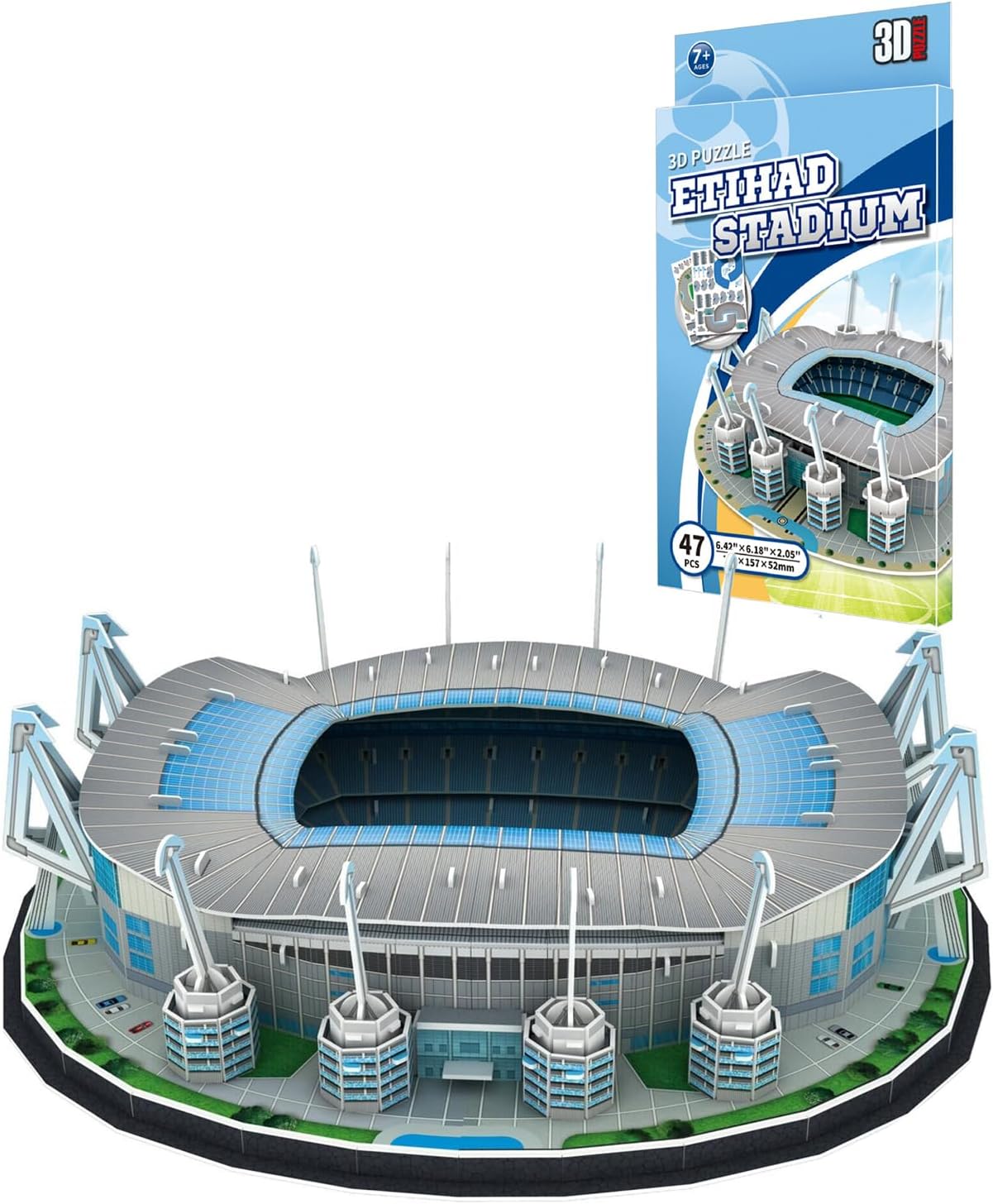 Georgie Porgy Stadion piłkarski puzzle 3D