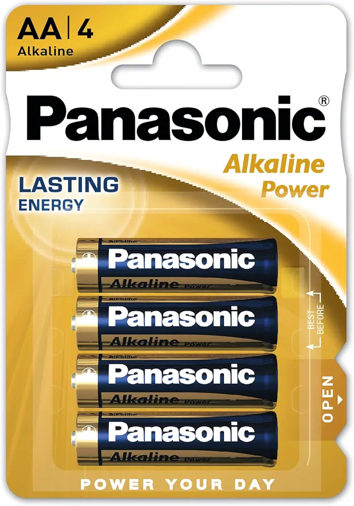 Panasonic LR6A Bateria Alkaliczna AA, 4 Sztuki