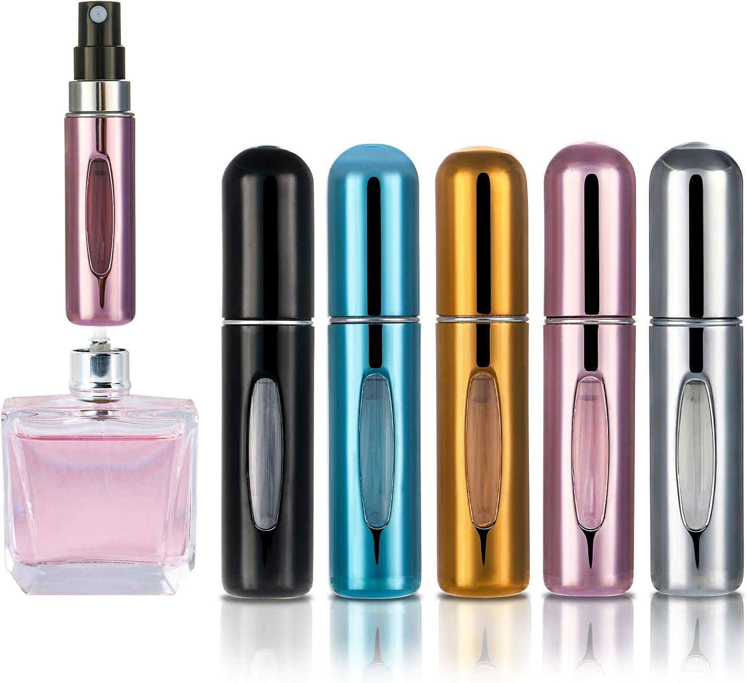 5x Podróżny atomizer FitDA do perfum, 5 ML