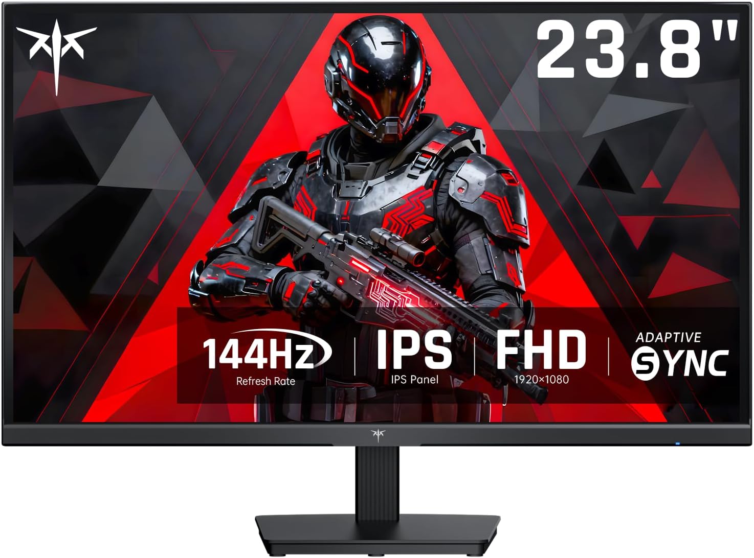 24 calowy monitor gamingowy KTC FHD@144Hz, 120Hz z IPS Panel