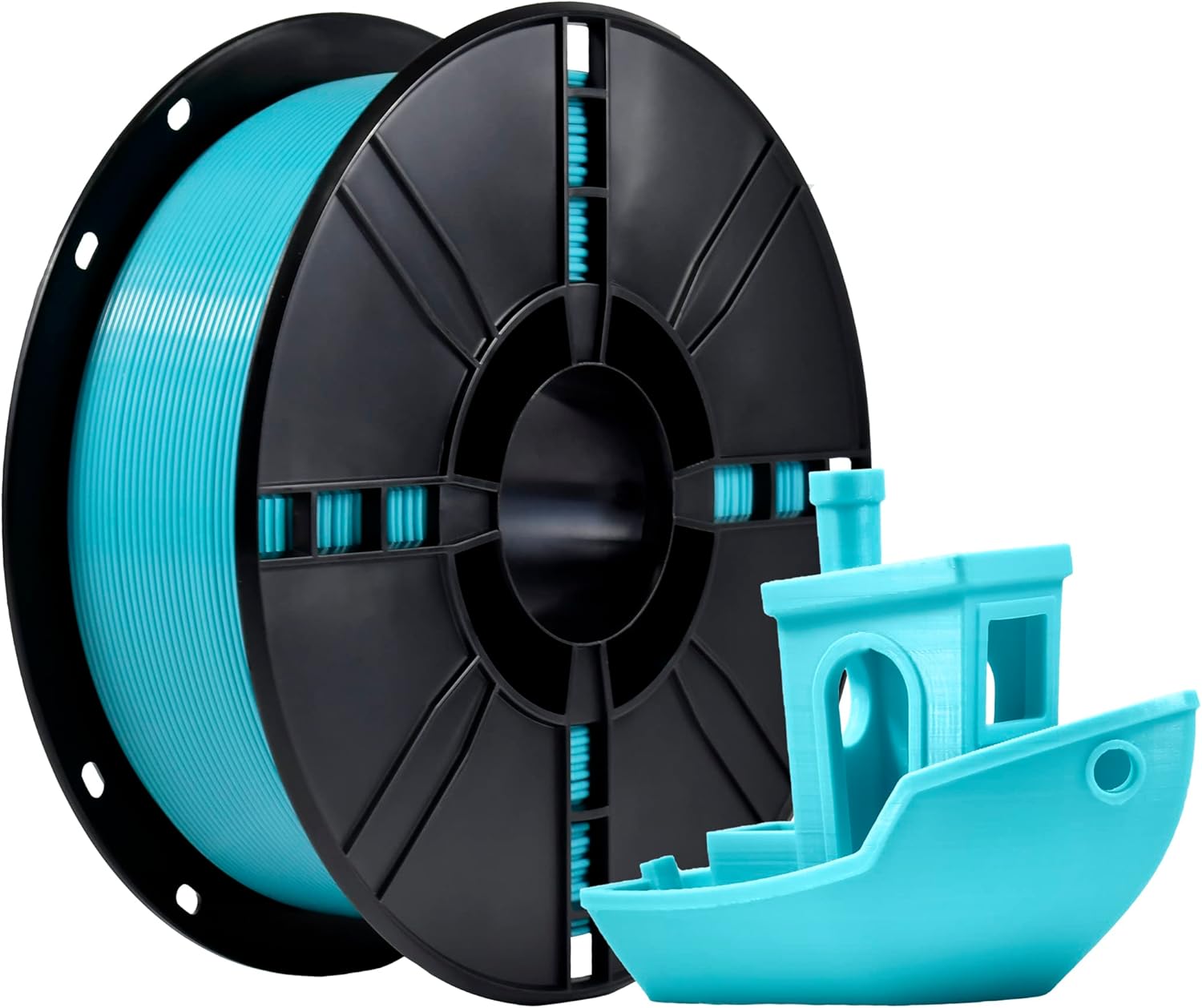 iBOSS PLA+ filament 1.75mm 1kg Cyjanowy