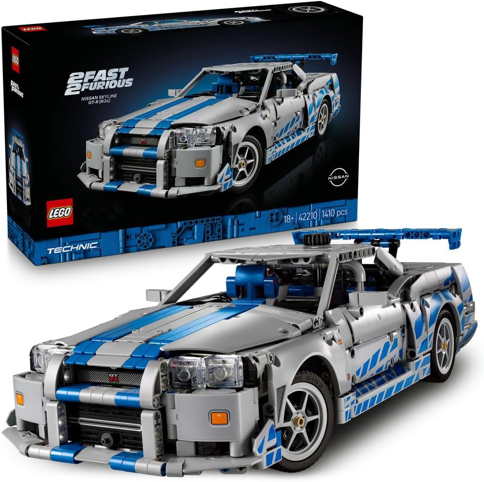 LEGO Technic Samochód Nissan Skyline GT-R (R34) Za szybcy za wściekli 42210