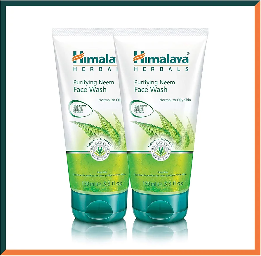 2 x 150 ml - Himalaya - Oczyszczający żel do mycia twarzy