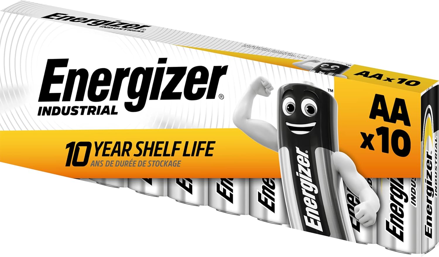Energizer Max Inudstrial Alkaliczne 638469 Bateria AA 10 Sztuk