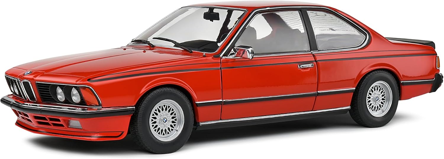 SOLIDO 1:18 BMW 635 CSI (E24) czerwony 1984