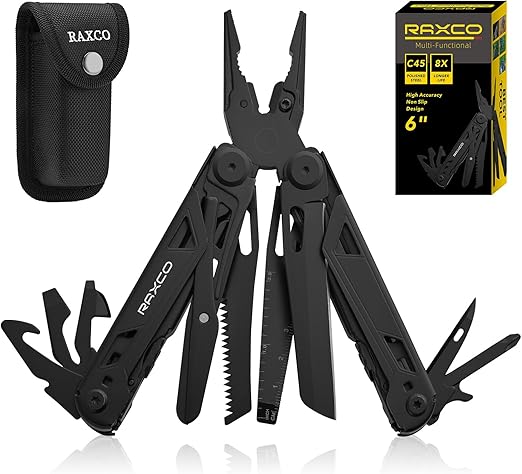 Multitool Raxco 15w1, wielofunkcyjny z nylonowym etui