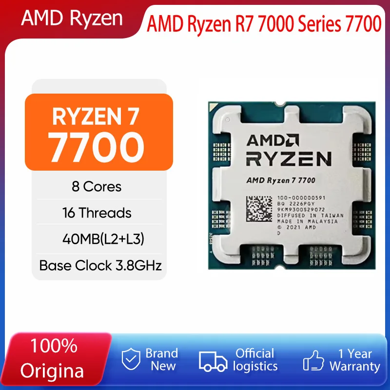 Procesor AMD Ryzen 7 7700