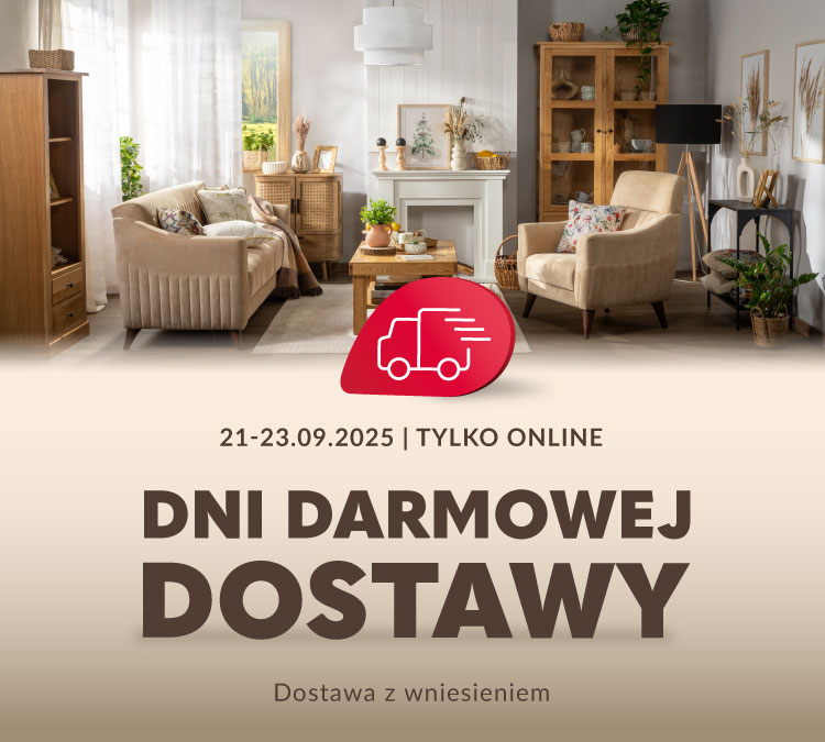 Agata Meble - darmowa dostawa z wniesnieniem