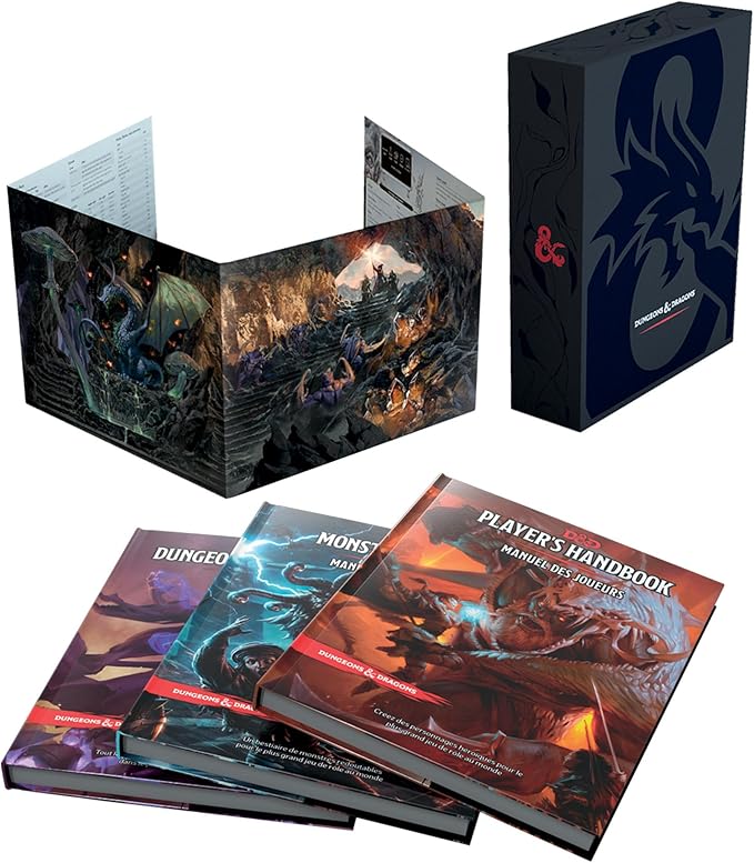 Zestaw Dungeons & Dragons 5e (3PAK)