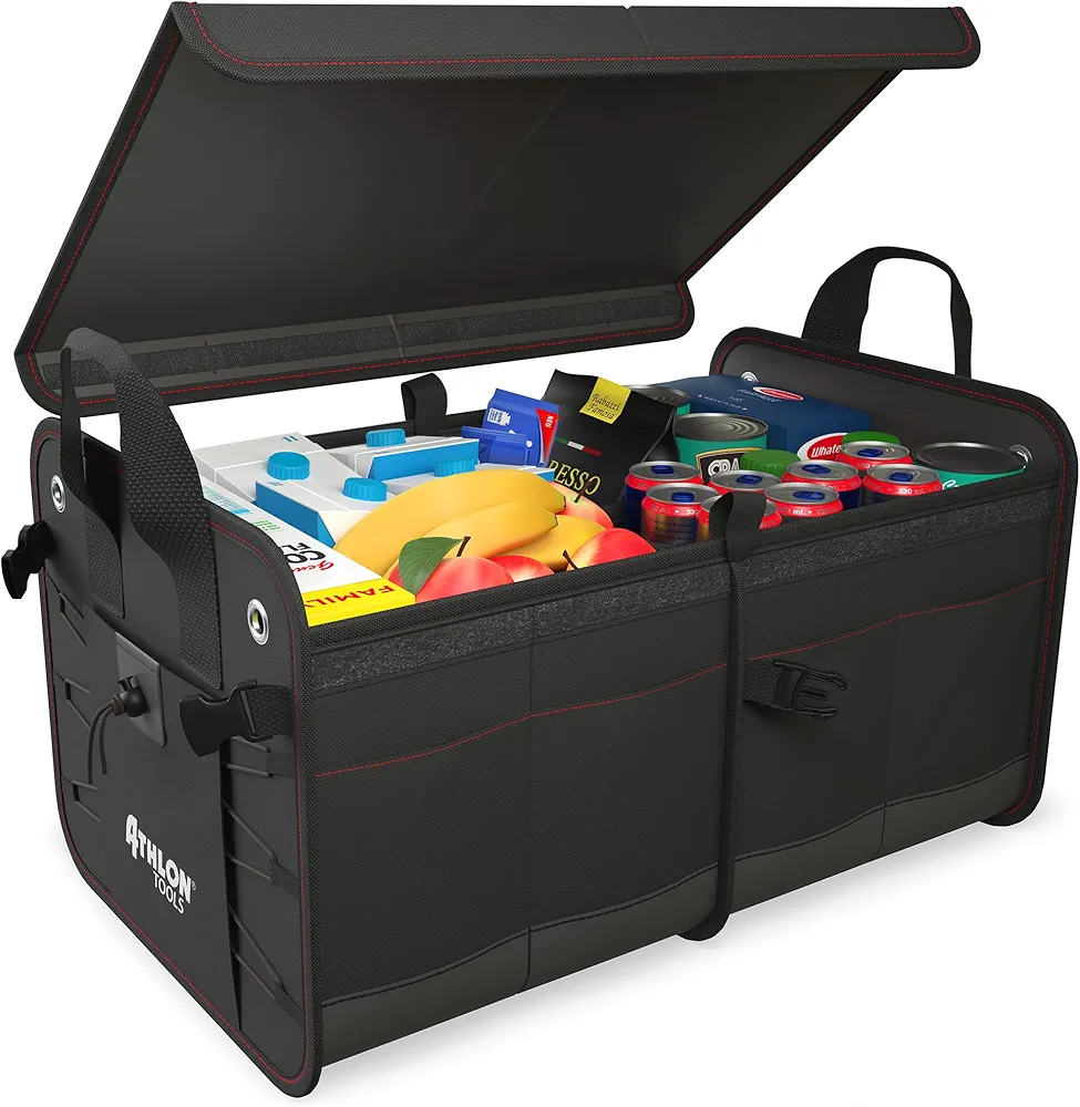 ATHLON TOOLS Torba do bagażnika premium z pokrywą – 60 litrów XXL