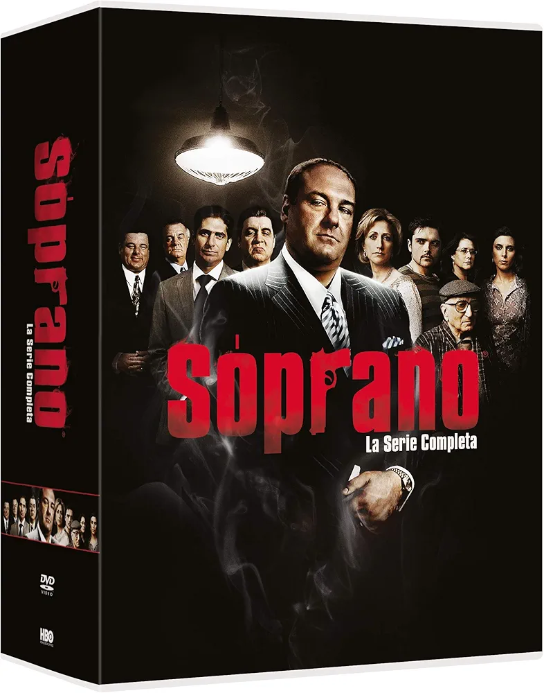 Płyta DVD Rodzina Soprano, serial, kompletna seria, 28 płyt, napisy PL