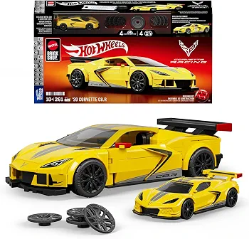 Mattel Brick Shop Hot Wheels Speed Series '20 Corvette C8.R 261 elementów