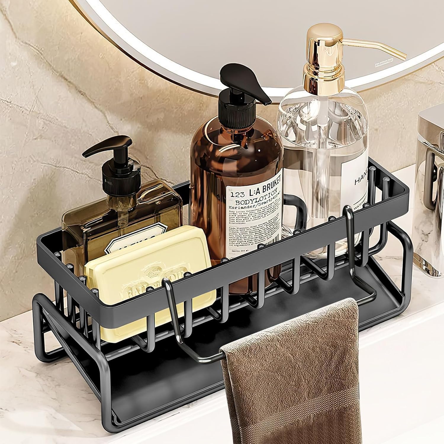 Organizer do zlewu ze stali nierdzewnej APOMOONS