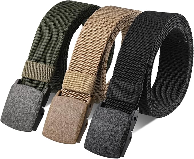 3 Szt Nylonowy Pasek dla Mężczyzn