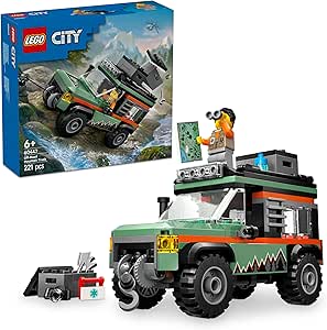 Klocki LEGO City Górska Ciężarówka Terenowa 4x4