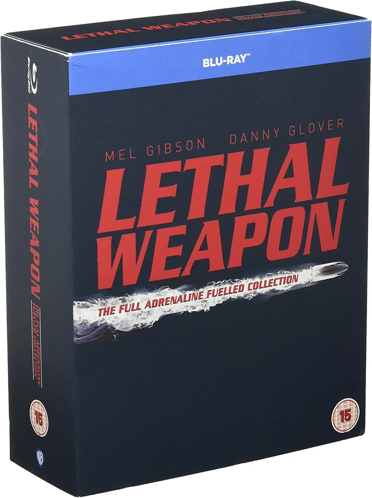 Zabójcza Broń, film na Blu-ray, 4 części, język PL