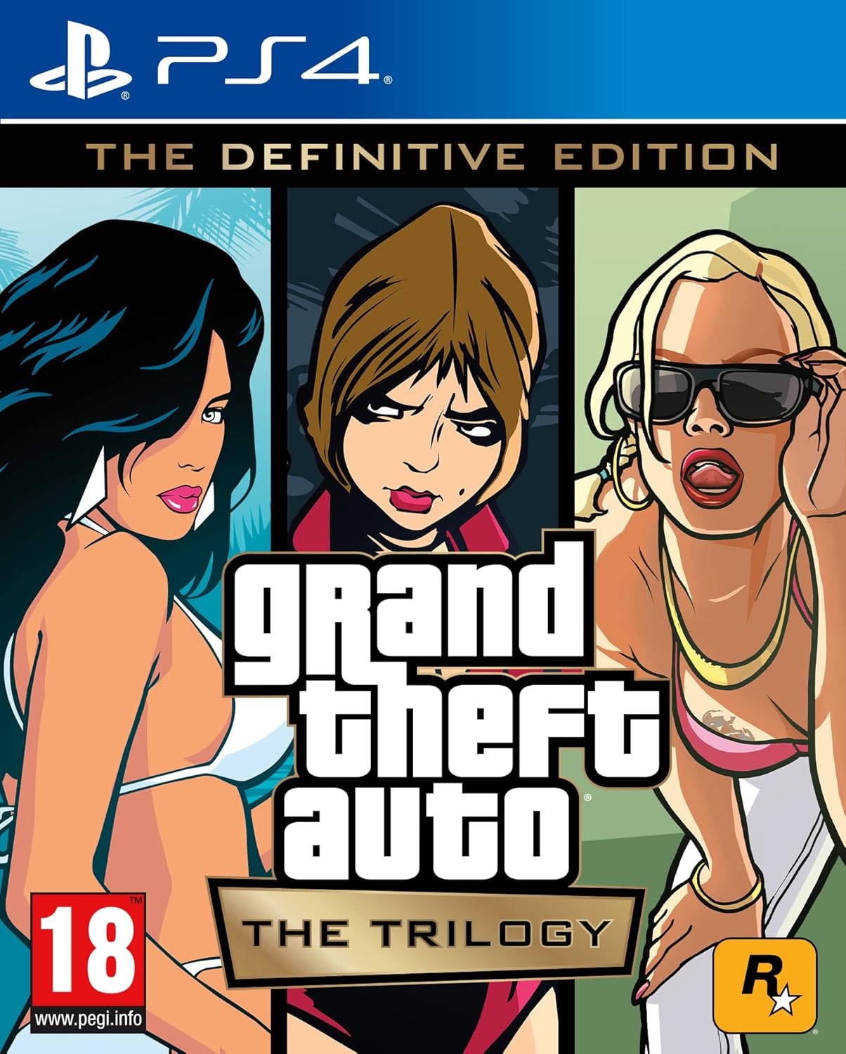 Gra Grand Theft Auto: The Trilogy – The Definitive Edition, PS4