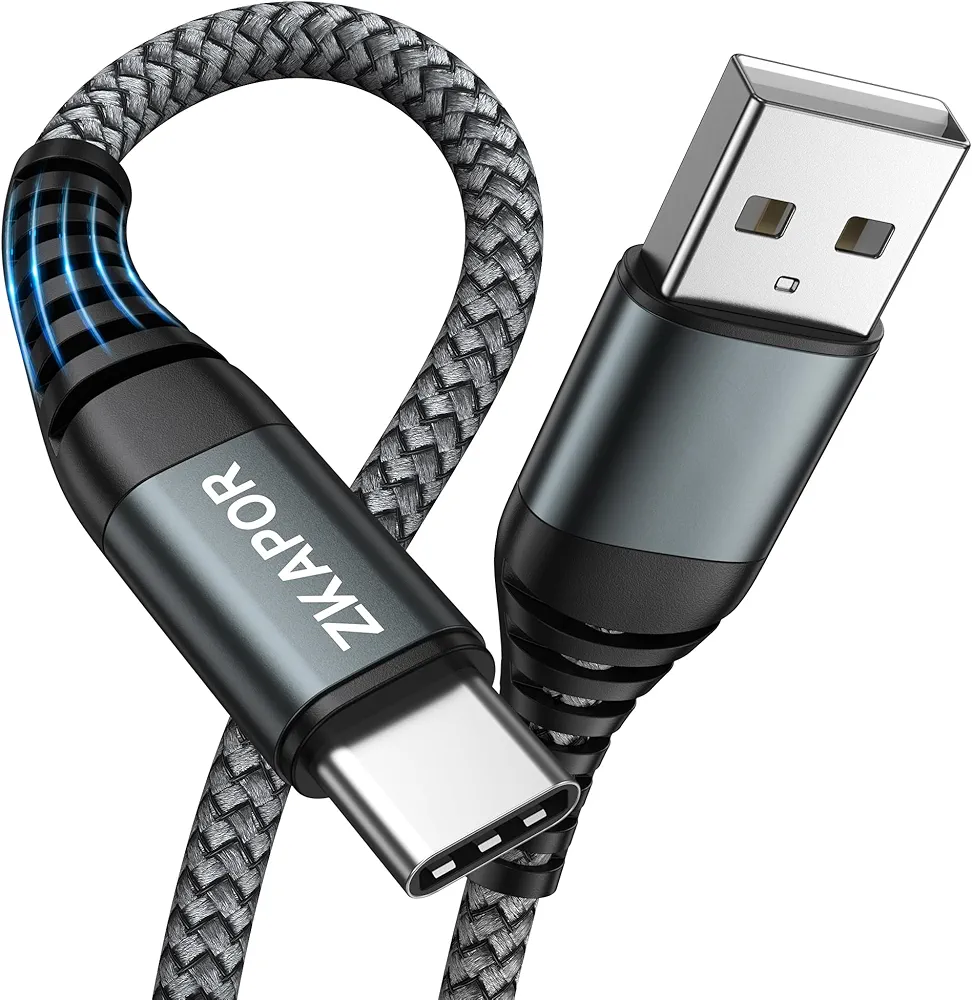ZKAPOR Bardzo długi kabel USB typu C 5 m, kabel USB C szybkie ładowanie 3A