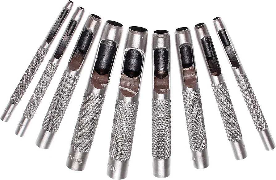 BGS Diy 50619 | Zestaw przebijaków | 2,5 - 10 mm | 9 szt.